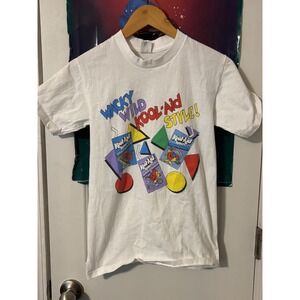 Vintage 90s Kool-Aid Koolers Wacky Wild Style T-Shirt White Single Stitch XS/S